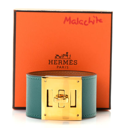 Hermes Swift Kelly Dog Bracelet Malachite 5 of 5