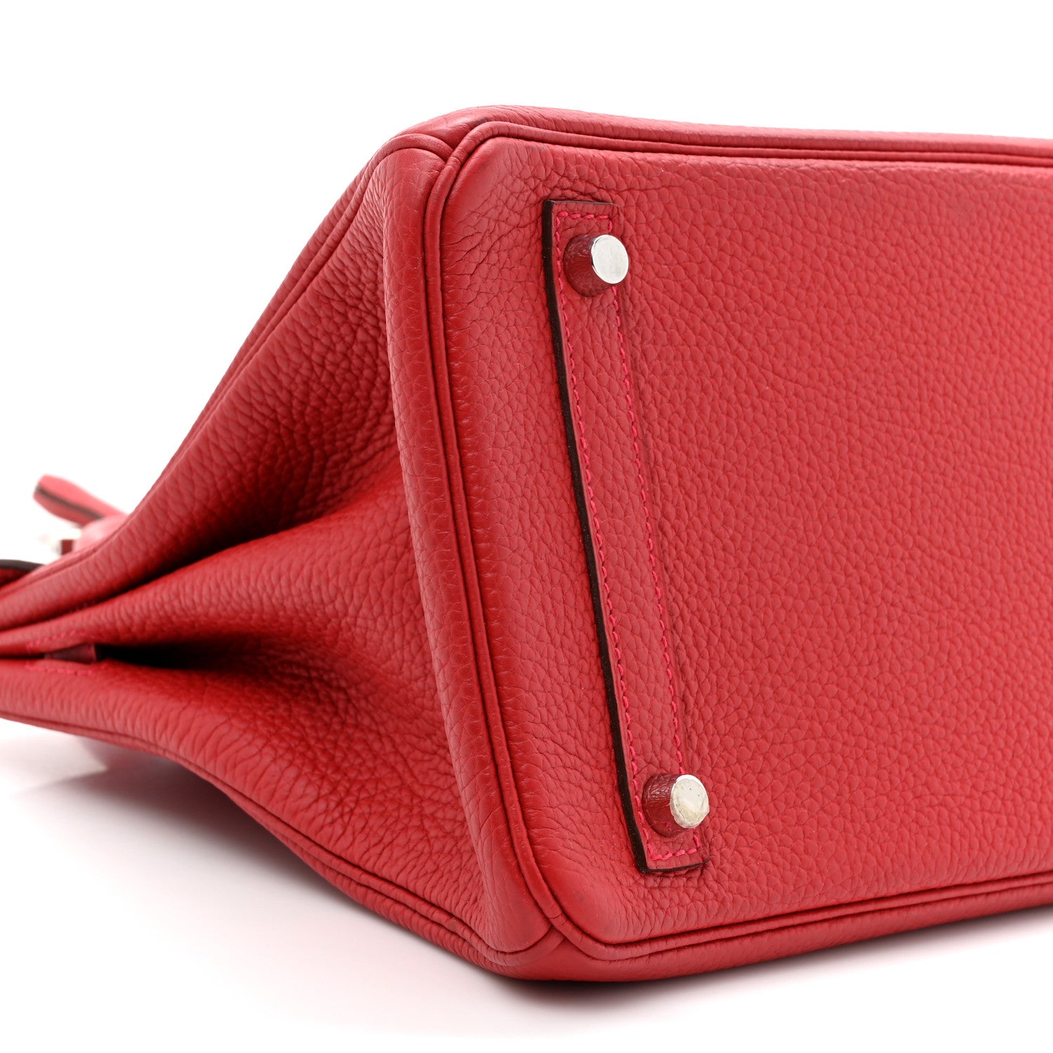 Hermes Togo BIRKIN 30 Rouge Casaque 10 of 18