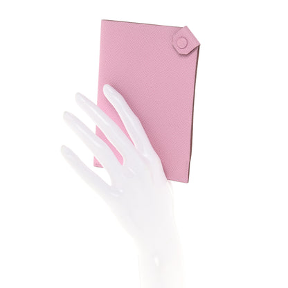 Hermes Epsom Tarmac PM Passport Holder Mauve Sylvestre 2 of 8
