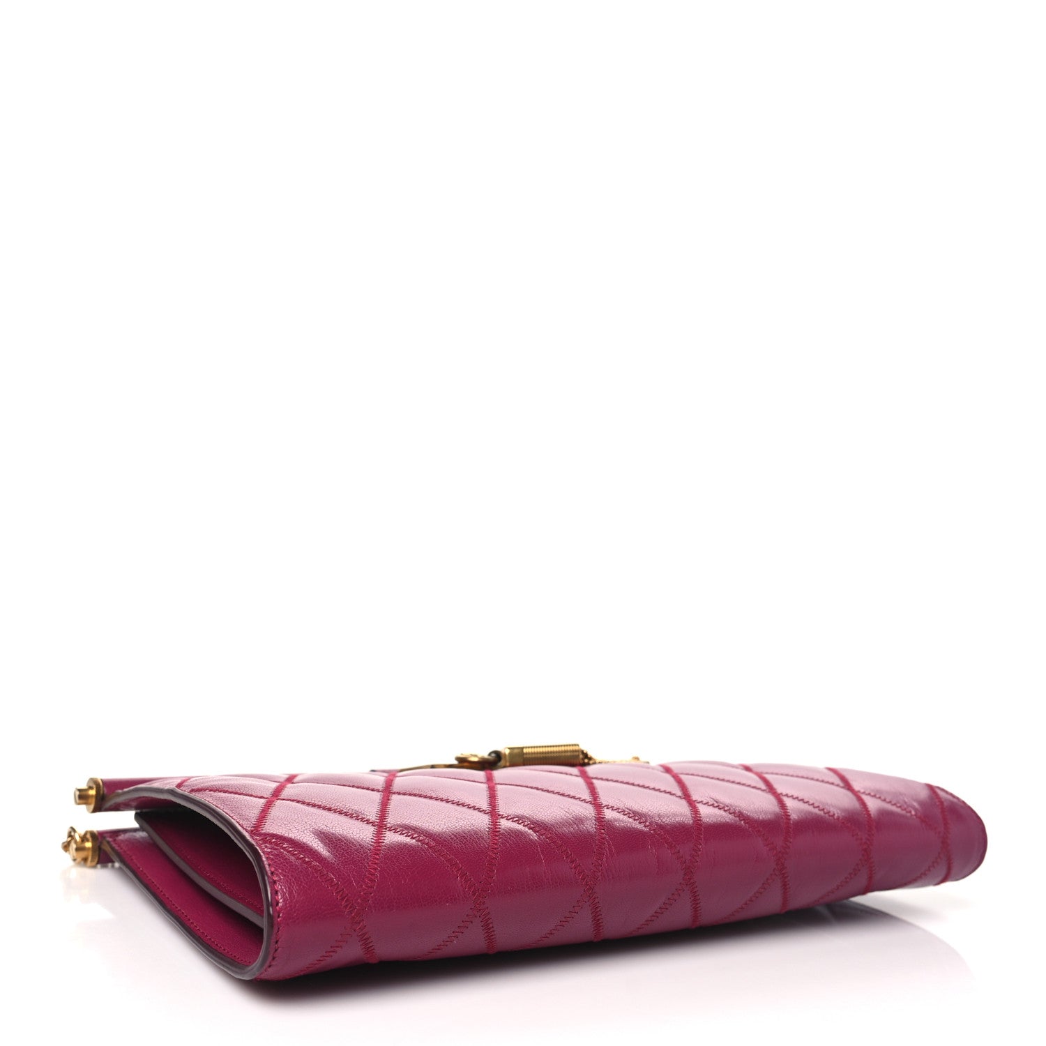 Givenchy Goatskin Quilted Medium Gem Bag Orchid Purple 4 of 9