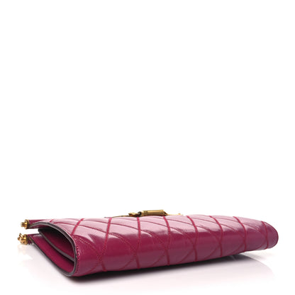 Givenchy Goatskin Quilted Medium Gem Bag Orchid Purple 4 of 9