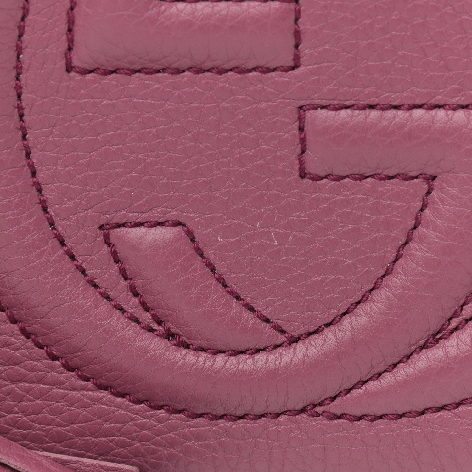 Gucci Pebbled Calfskin Small Soho Disco Bag Peonia Flower 13 of 15