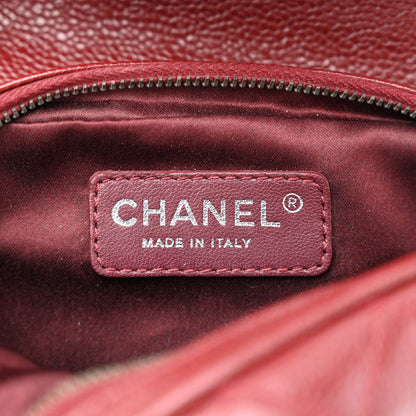 Chanel Caviar Quilted Small Pocket Camera Case Red 6 of 10