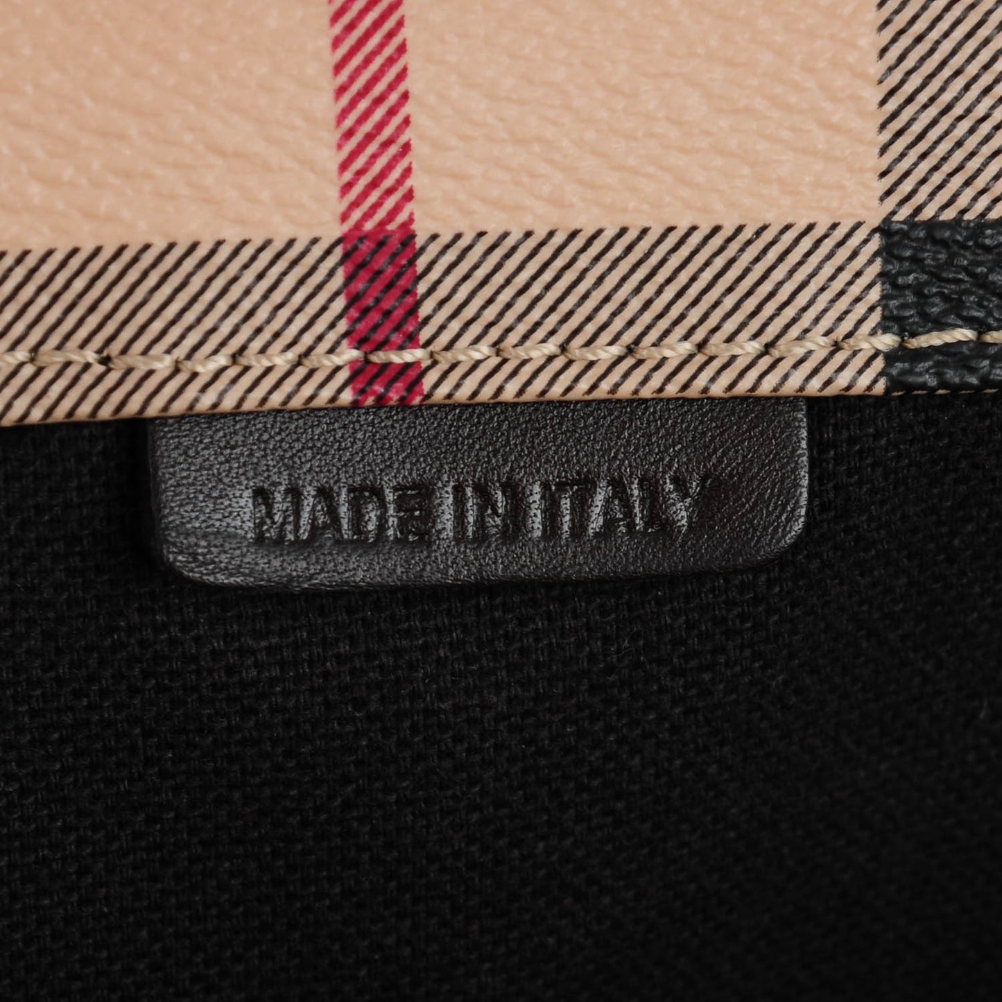 Haymarket Check Small Canterbury Tote Chocolate