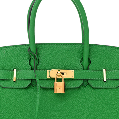 Hermes Togo BIRKIN 30 Bambou 8 of 11