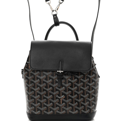 Goyard Goyardine Calfskin Mini Alpin Backpack Black 8 of 11