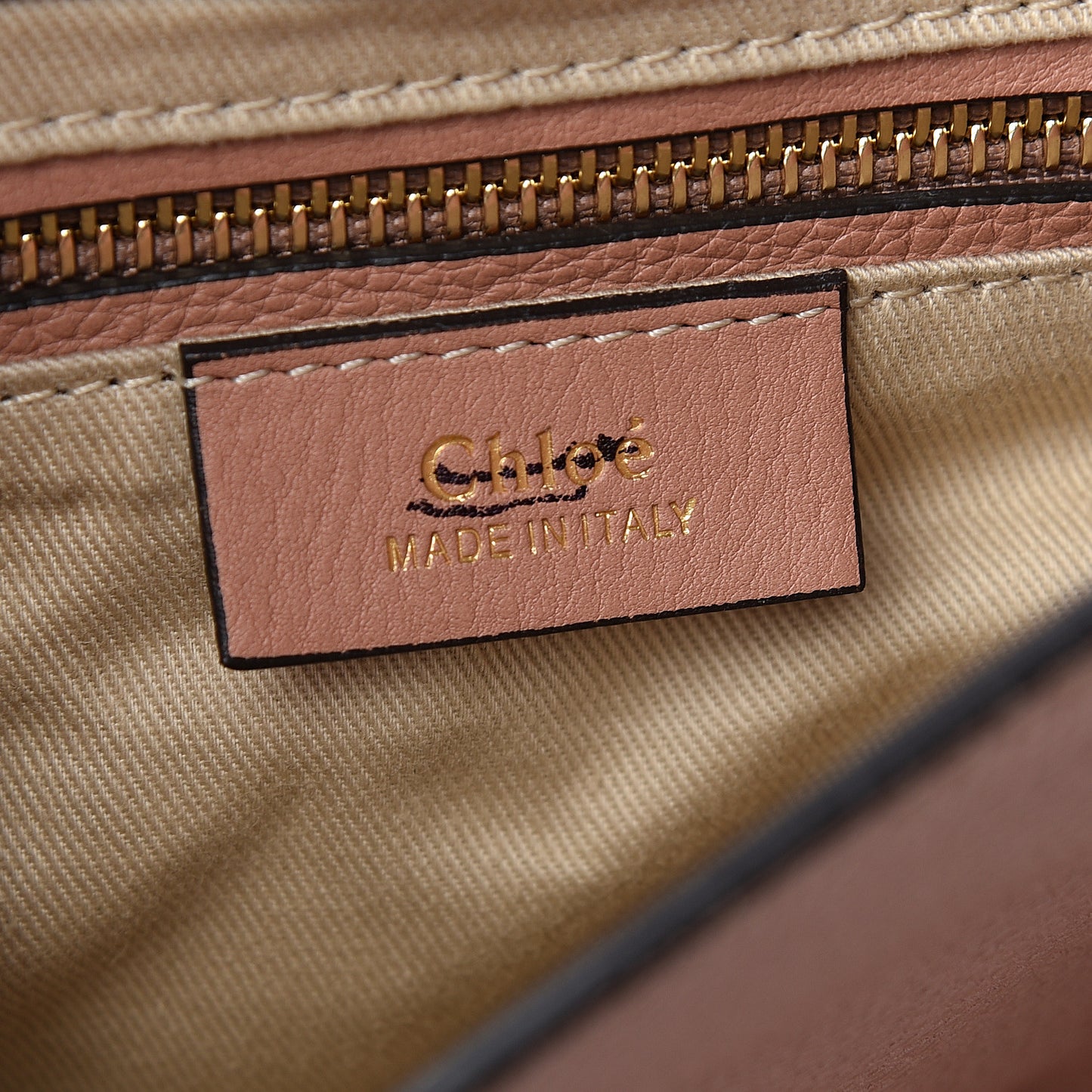 Suede Calfskin Small Faye Backpack Nougat