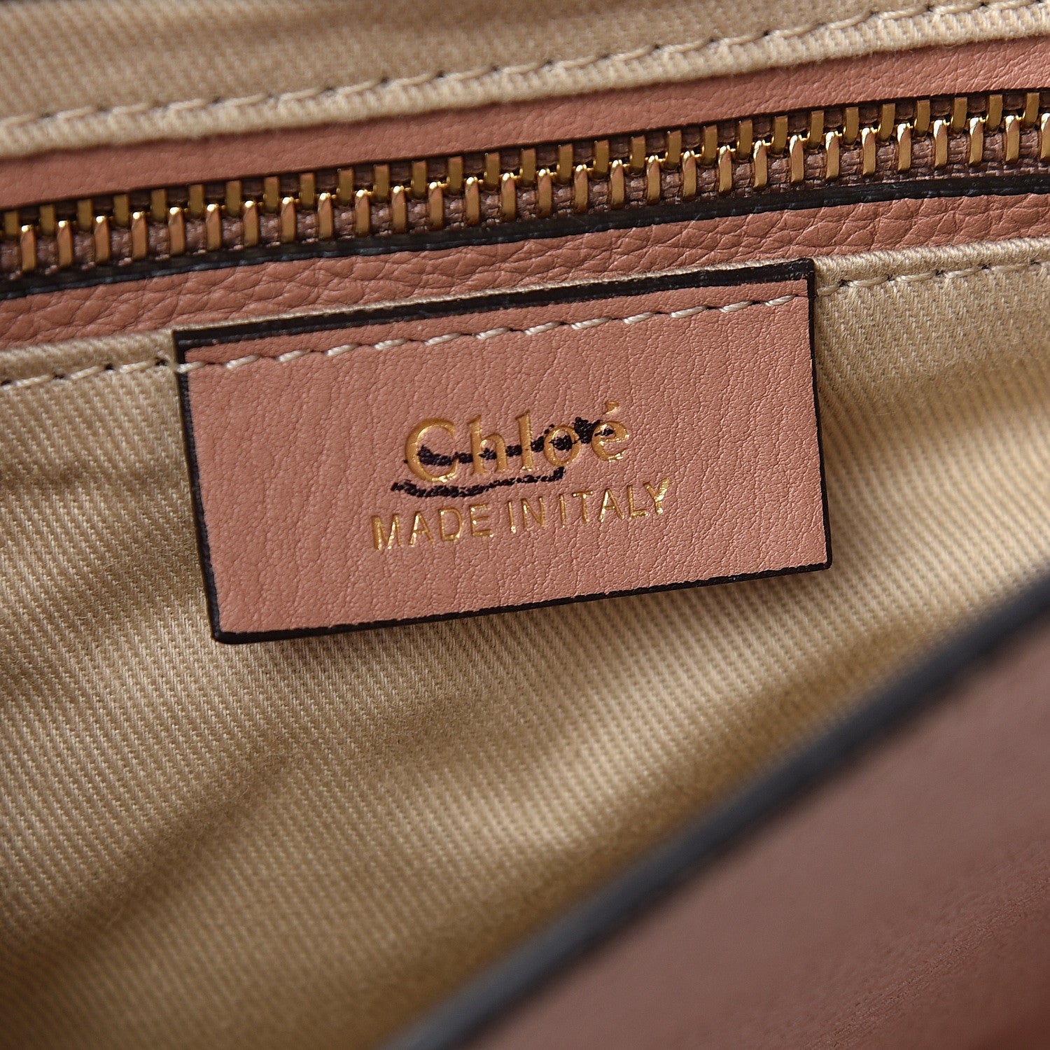 Chloe Suede Calfskin Small Faye Backpack Nougat 5 of 8