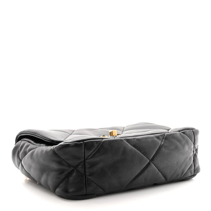 Chanel Lambskin Quilted Medium Chanel 19 Flap Black 4 of 12