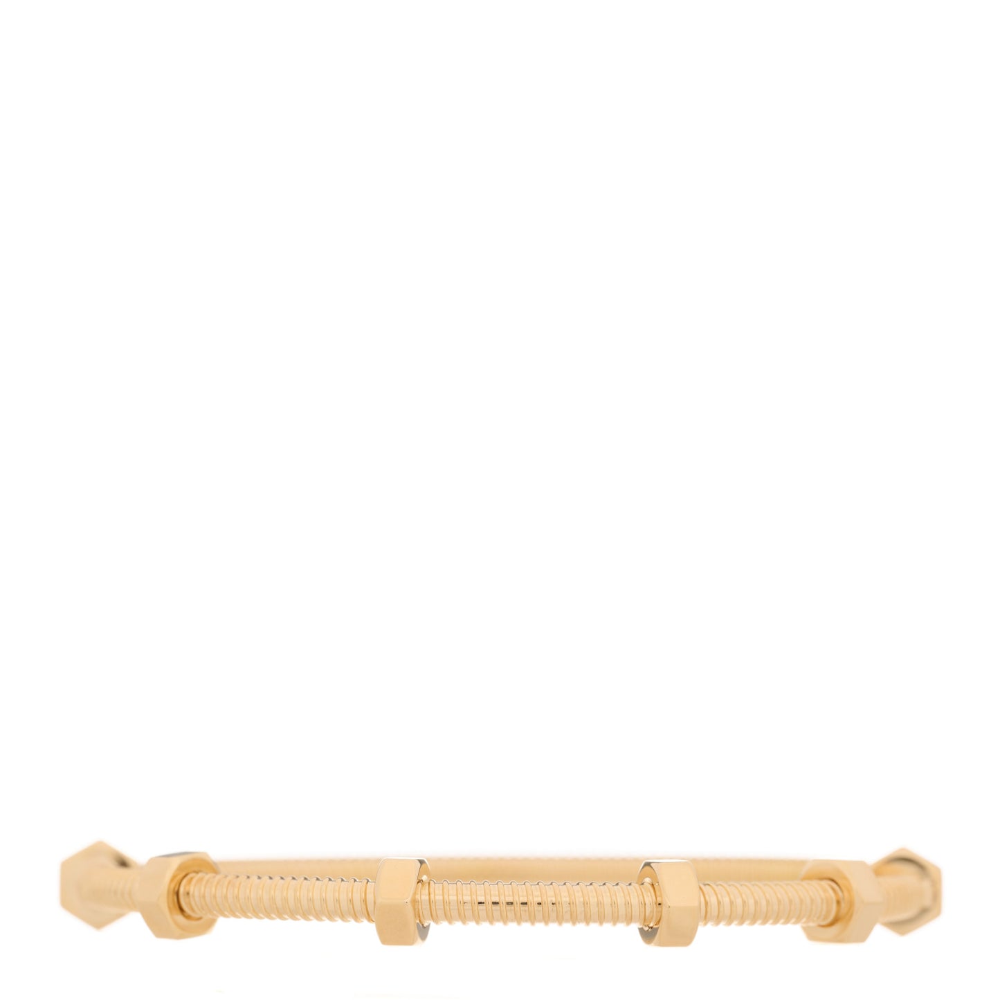 18K Yellow Gold Ecrou de Cartier Bracelet 17