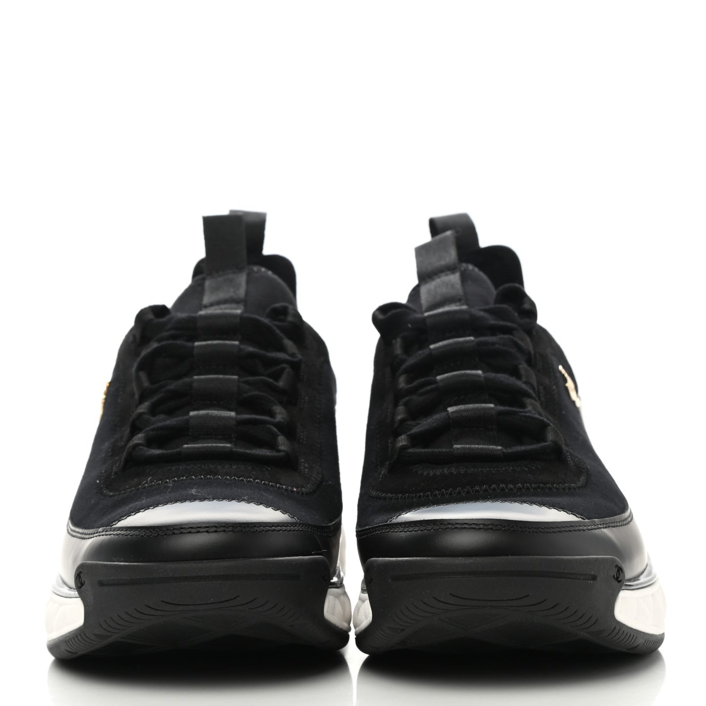 Fabric Suede CC Sneakers 40 Black