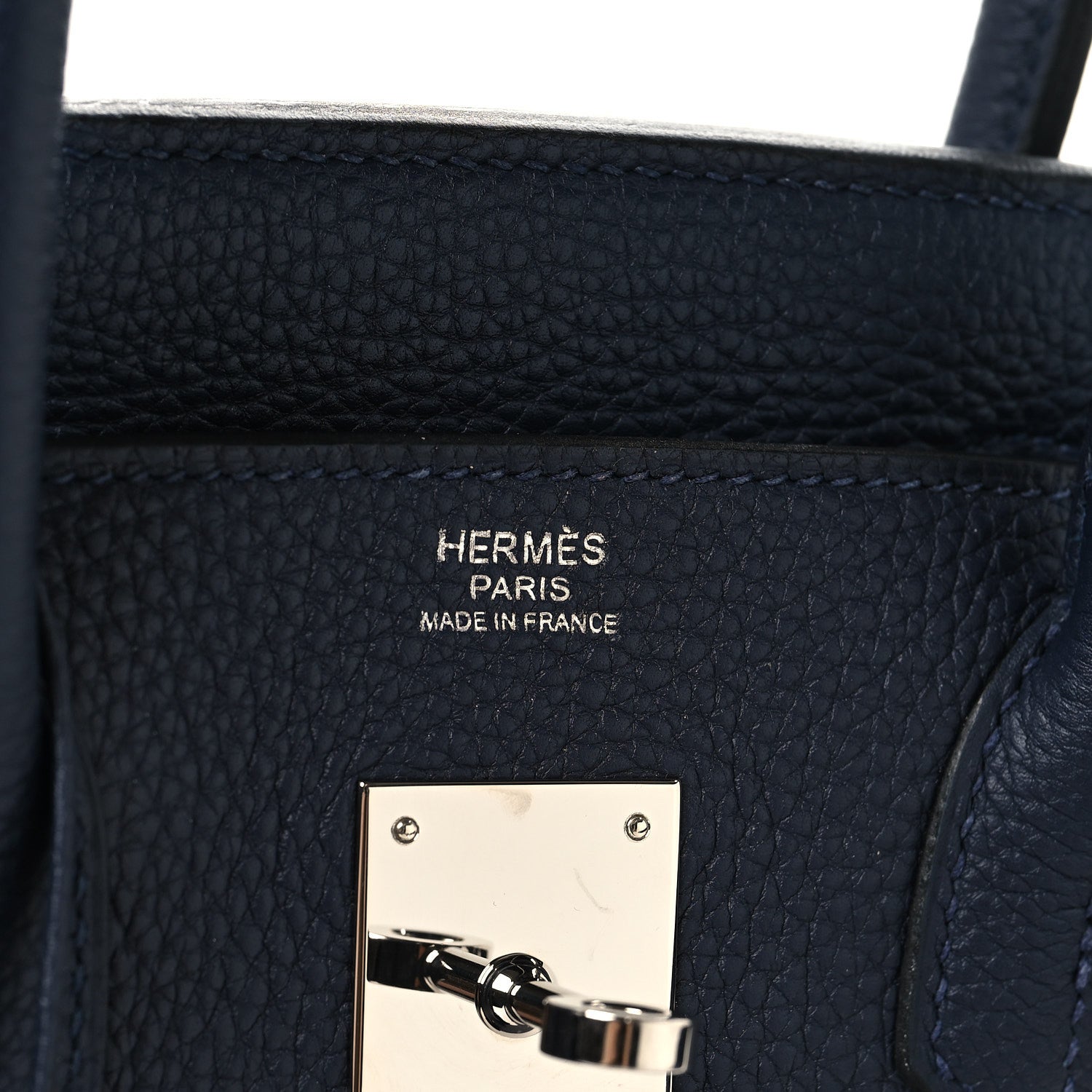 Hermes Togo Birkin 30 Bleu Nuit 6 of 13