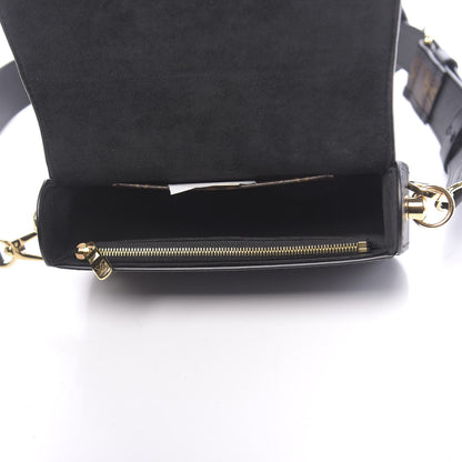 Louis Vuitton Calfskin Monogram Officier Pouch Black 5 of 9