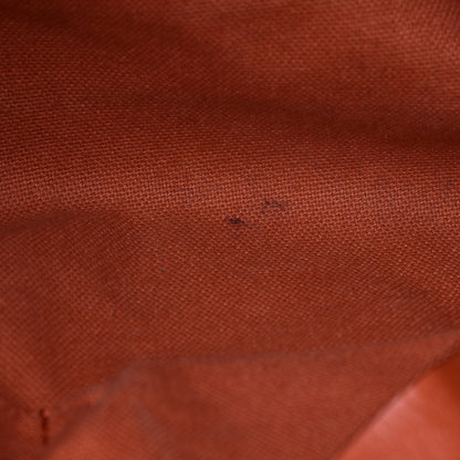 Burberry Haymarket Check Small Brogue Tassel Tote Bright Russet 8 of 12