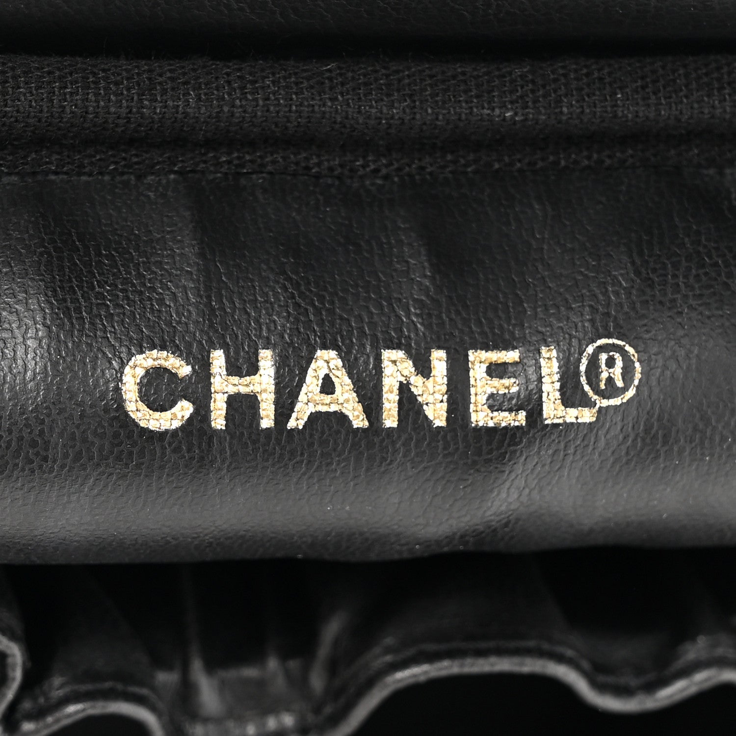 Chanel Caviar Cosmetic Vanity Bag Black 6 of 11