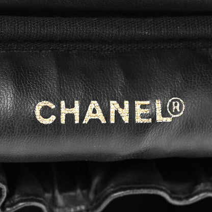 Chanel Caviar Cosmetic Vanity Bag Black 6 of 11