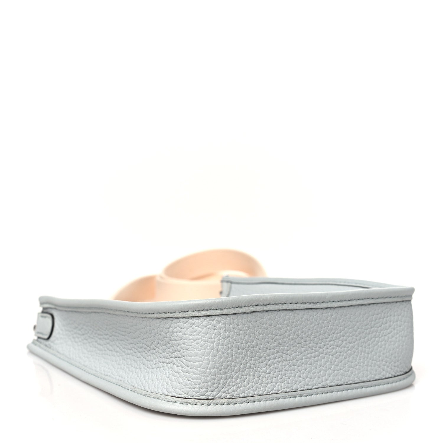 Hermes Taurillon Clemence Amazone Evelyne TPM Bleu Pale Nata 3 of 10