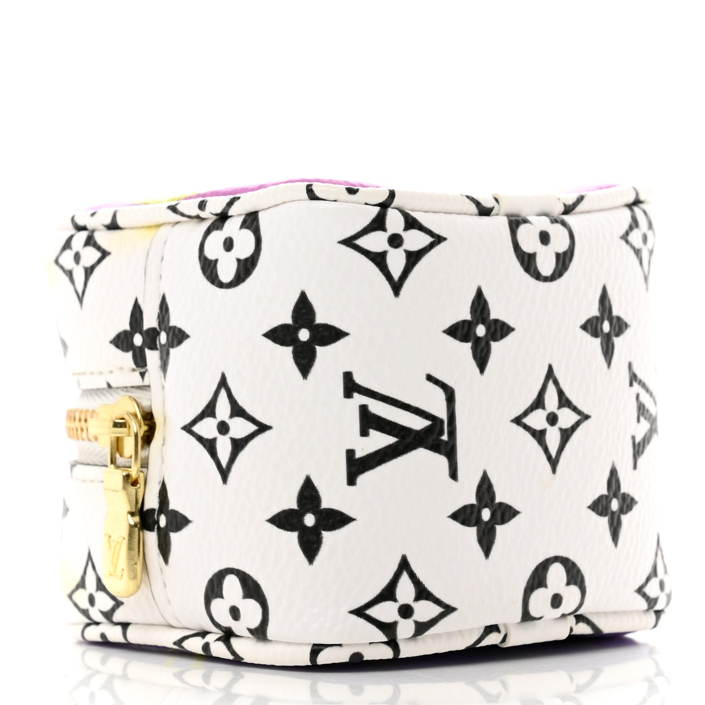 Monogram Giant Cube Coin Purse Pink