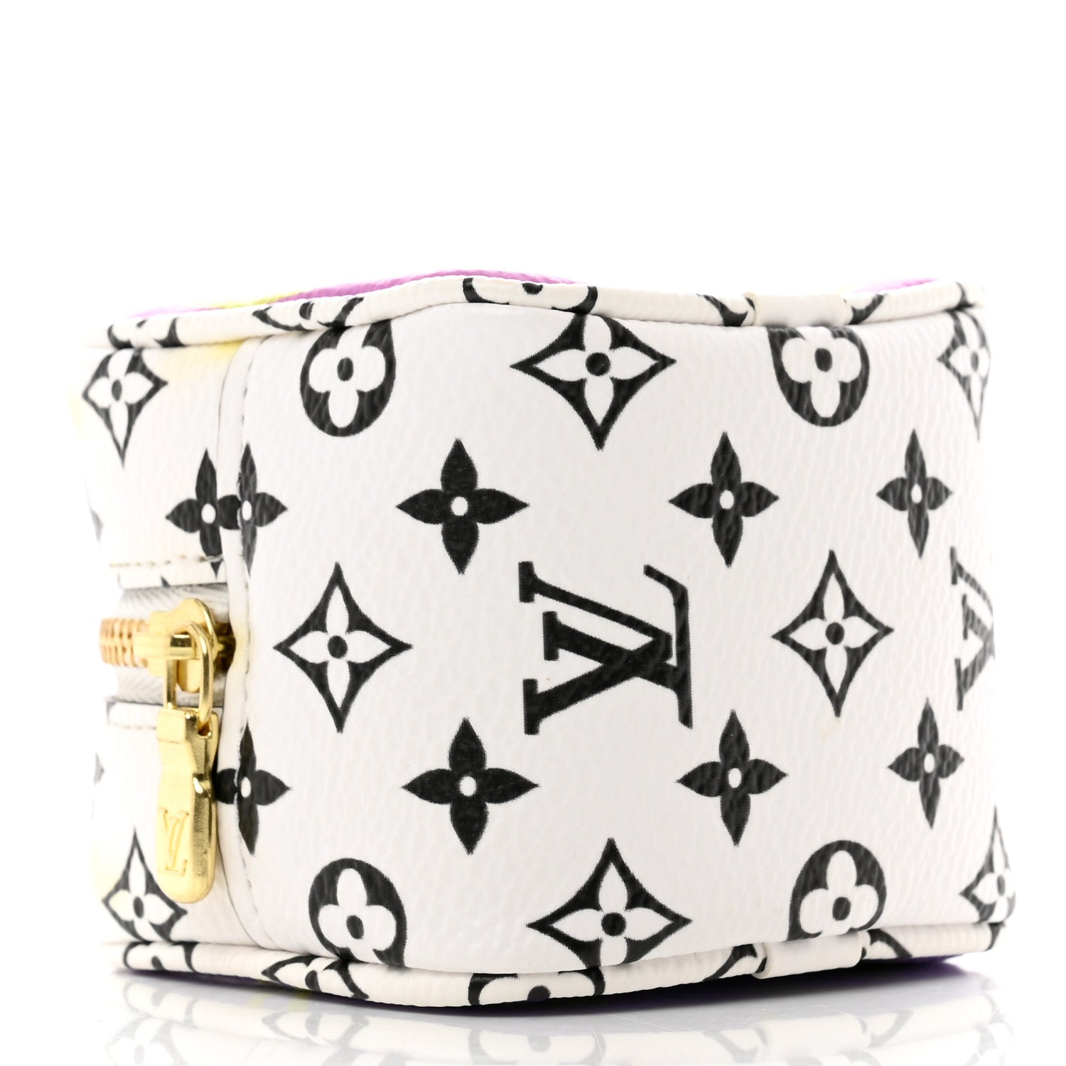 Louis Vuitton Monogram Giant Cube Coin Purse Pink 4 of 7