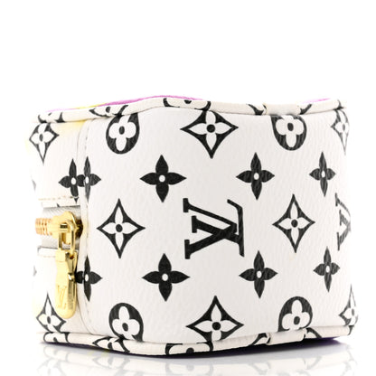 Louis Vuitton Monogram Giant Cube Coin Purse Pink 4 of 7