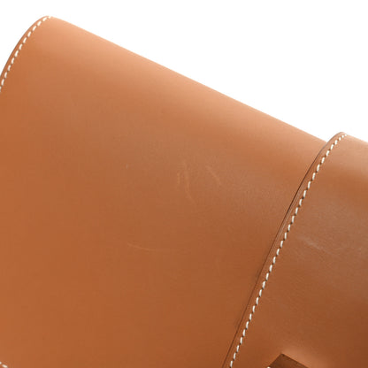 Hermes Vache Natural Medor 29 Clutch 8 of 8