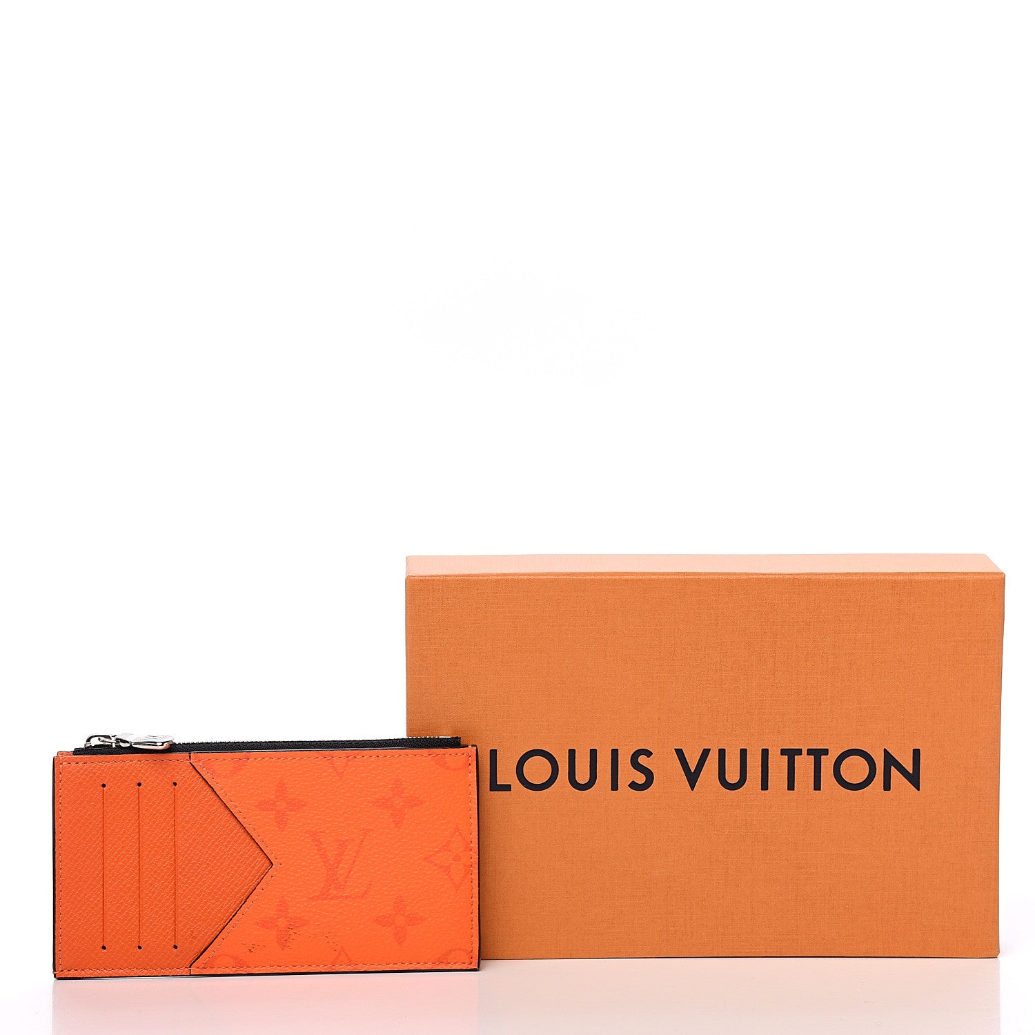 Louis Vuitton Taigarama Coin Card Holder Orange 8 of 8