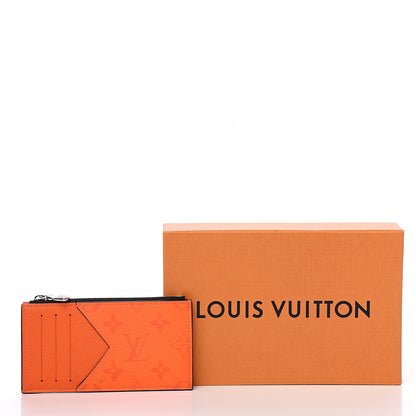 Louis Vuitton Taigarama Coin Card Holder Orange 8 of 8