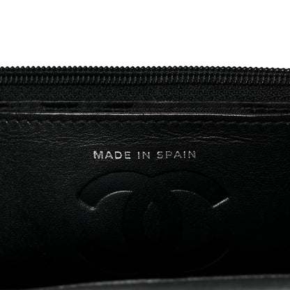 Chanel Calfskin Quilted Cambon Wallet On Chain WOC Black 7 of 15