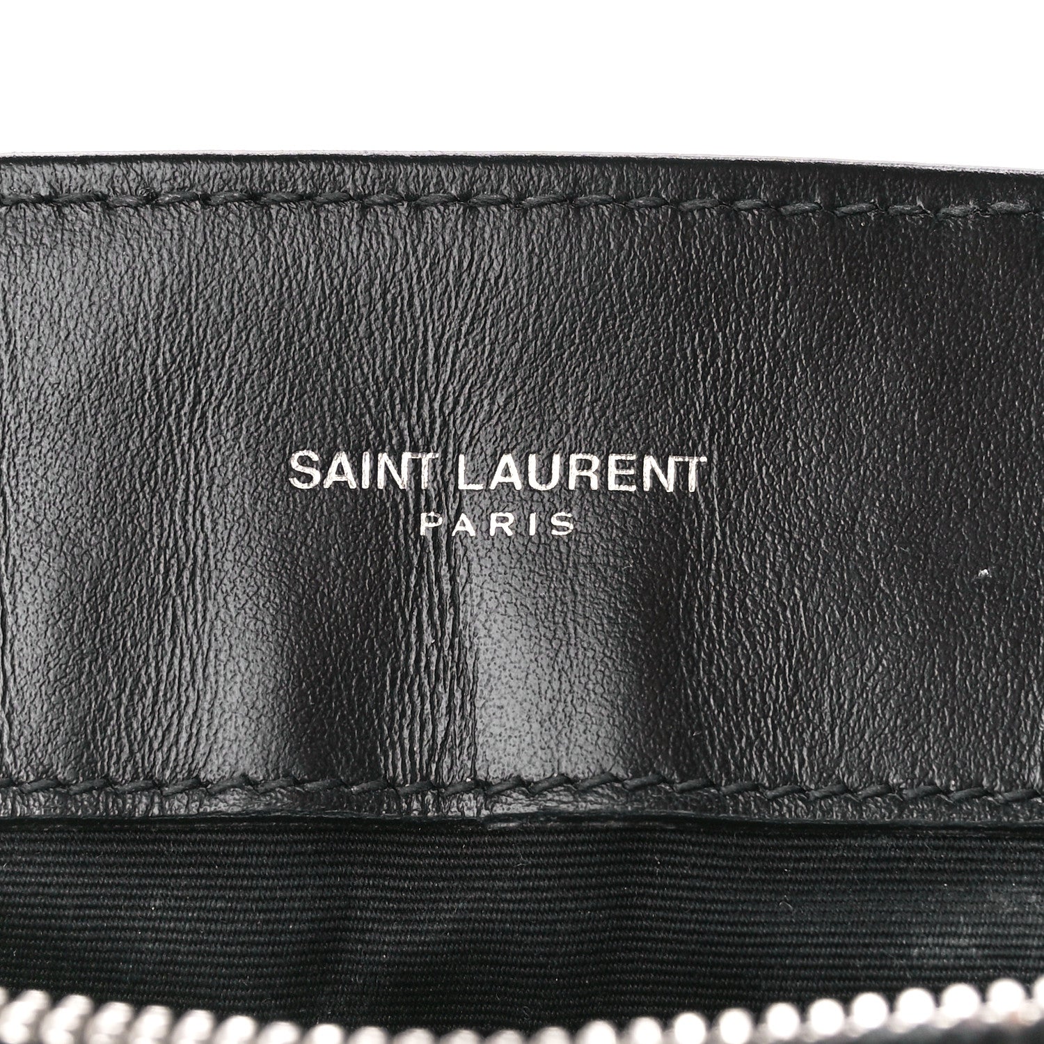 Saint Laurent Calfskin Y Quilted Monogram Medium Loulou Chain Satchel Black 6 of 12