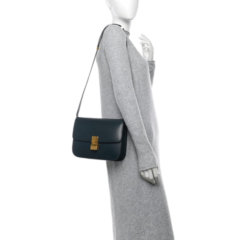 Box Calfskin Medium Classic Box Flap Bag Amazone