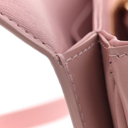 Celine Shiny Calfskin Teen Triomphe Vintage Pink 11 of 12