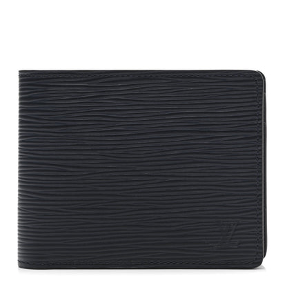 Louis Vuitton Epi Multiple Wallet Blue Marine 1 of 7