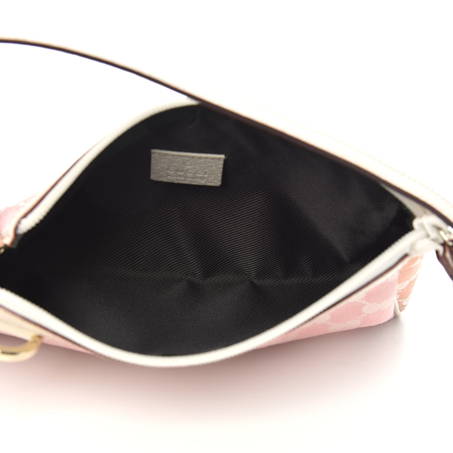 Monogram D Ring Cosmetic Case Pink