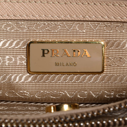 Prada Saffiano Lux Medium Tote Sabbia 11 of 11