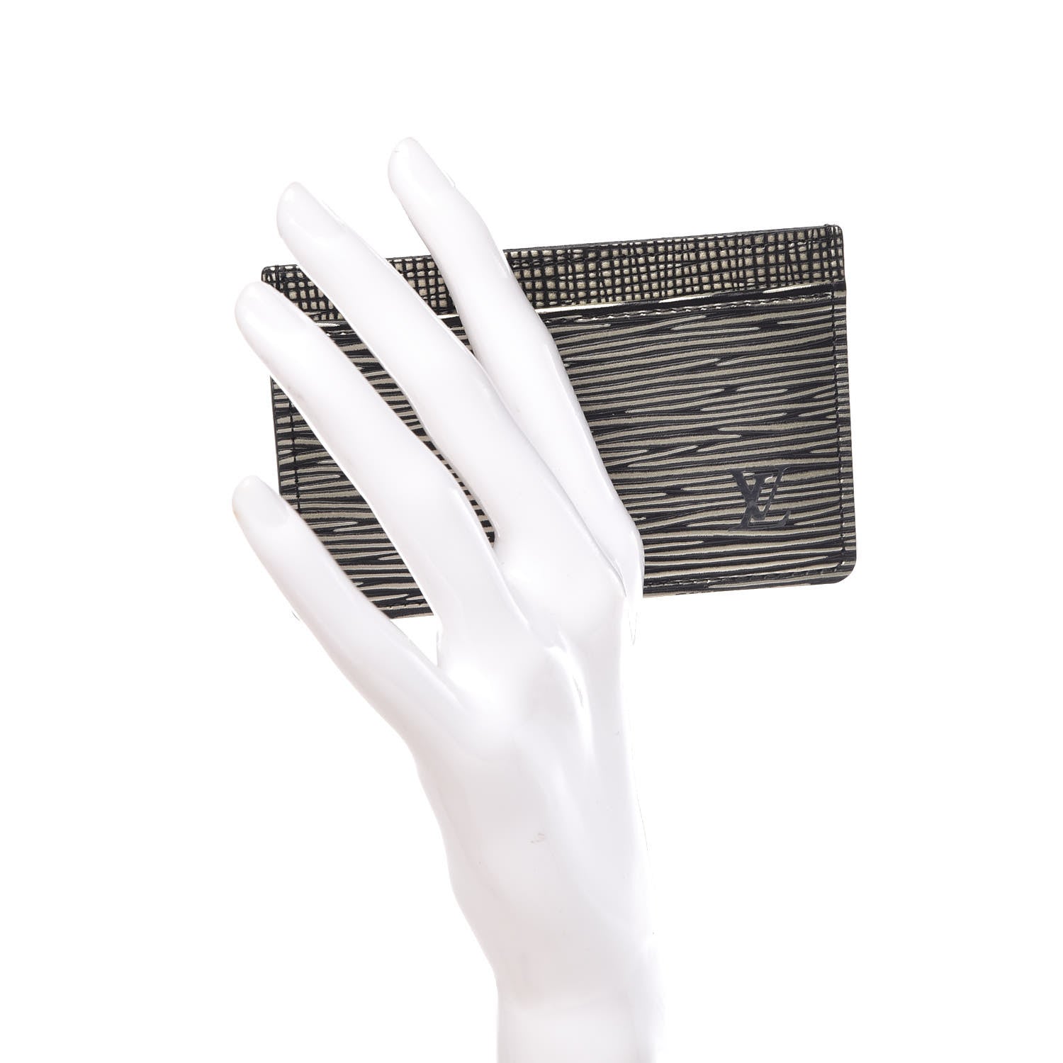 Louis Vuitton Epi Card Holder Platine 2 of 7