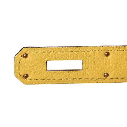 Hermes Taurillon Novillo Birkin 30 Jaune De Naples 15 of 36