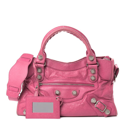 Balenciaga Agneau Giant 21 Silver Hardware City Cyclamen Fucsia 1 of 14