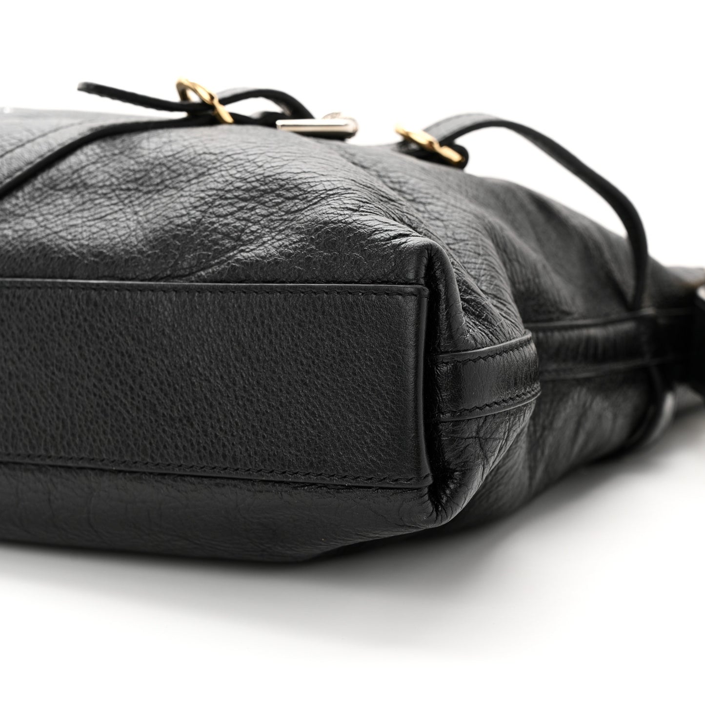 Calfskin Medium Voyou Bag Black