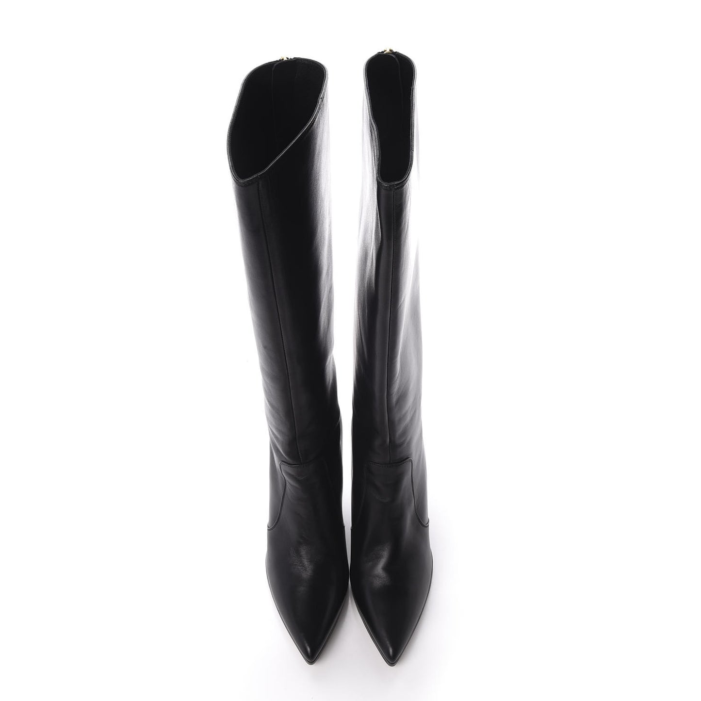 Nappa Dioretre Knee High Boots 39 Black
