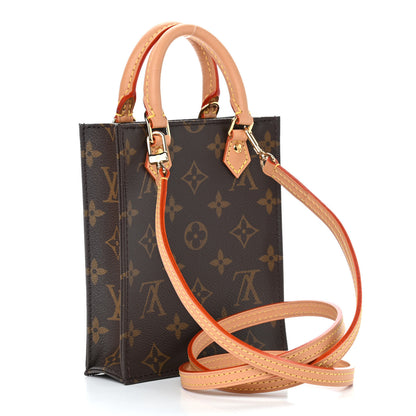 Louis Vuitton Monogram Petit Sac Plat 3 of 10