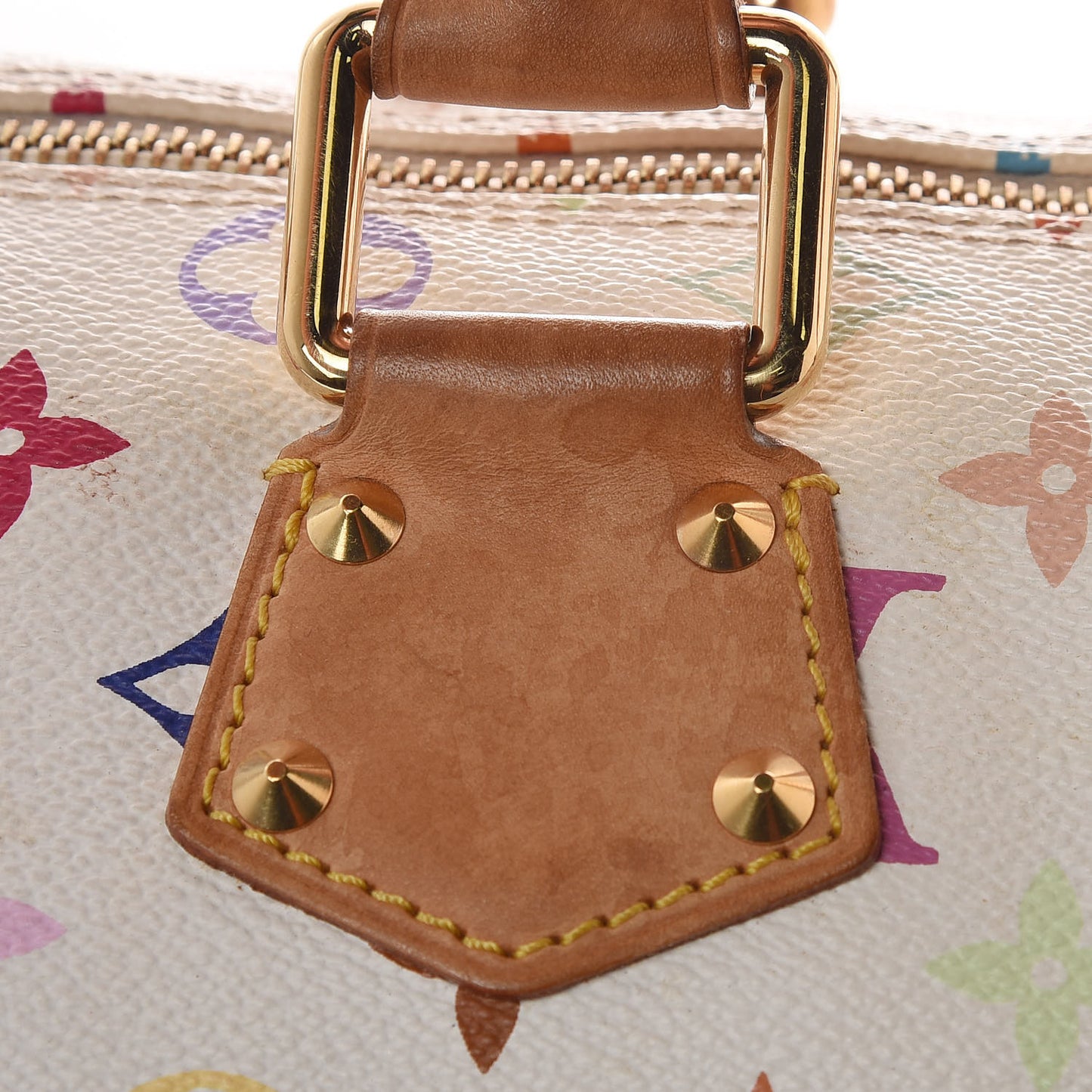 Monogram Multicolor Speedy 30 White