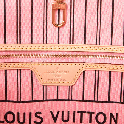 Louis Vuitton Monogram Jungle Dots Neo Neverfull MM Sugar Pink Poppy 9 of 16