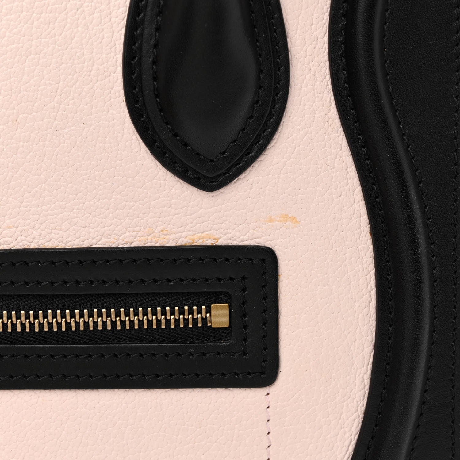 Celine Smooth Drummed Calfskin Nano Tri-Color Luggage Light Rose 12 of 13