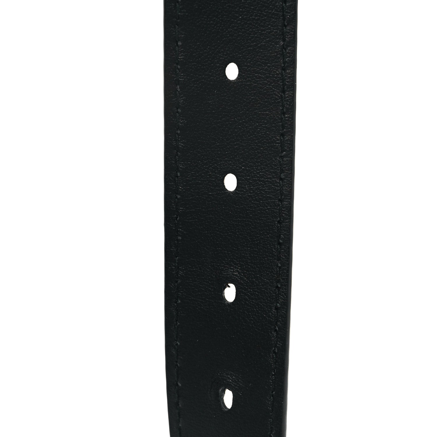 Christian Dior Calfskin D Fence Belt 75 30 Black 5 of 5