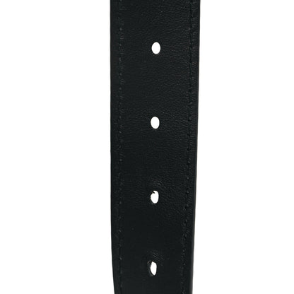 Christian Dior Calfskin D Fence Belt 75 30 Black 5 of 5