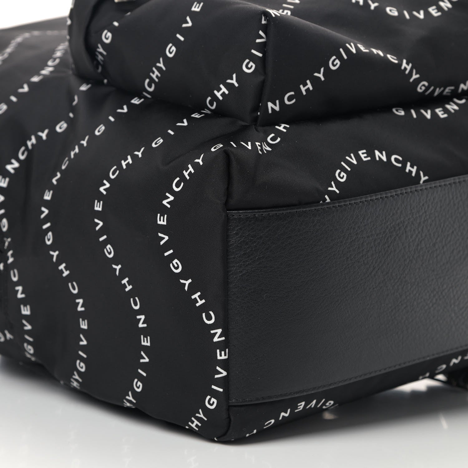 Givenchy Nylon Waves Print Urban Backpack Black White 6 of 9