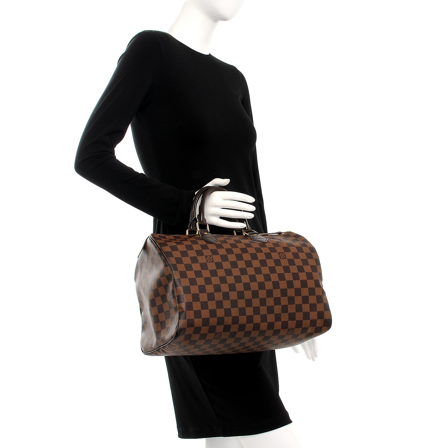 Louis Vuitton Damier Ebene Speedy 35 2 of 7