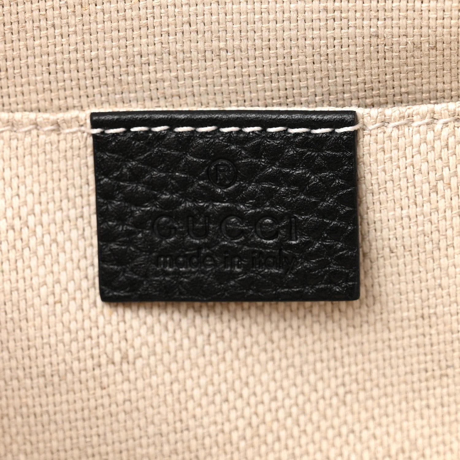 Gucci Pebbled Calfskin Small Soho Disco Bag Black 6 of 9
