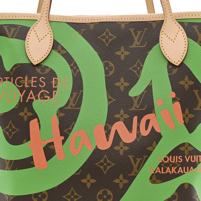 Louis Vuitton Monogram Tahitienne Hawaii Neverfull MM 10 of 12