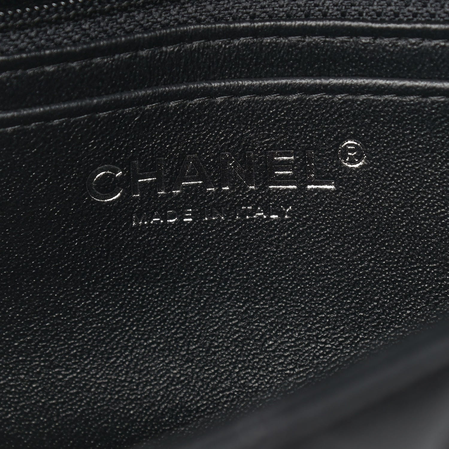 Chanel Lambskin Quilted Mini Rectangular Flap Black 6 of 13